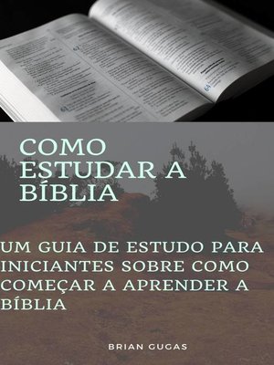 cover image of Como estudar a Bíblia
